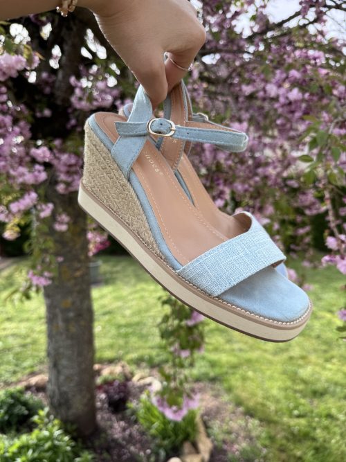 Espadrilles compensées Saint Domingue