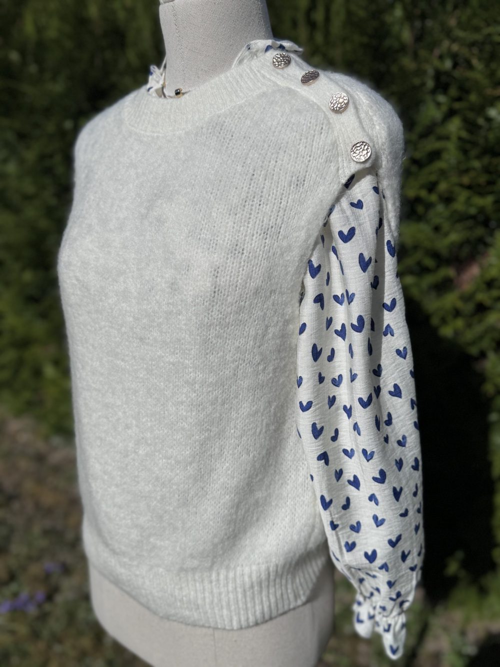 Pull sans manche Liam écru – Image 3