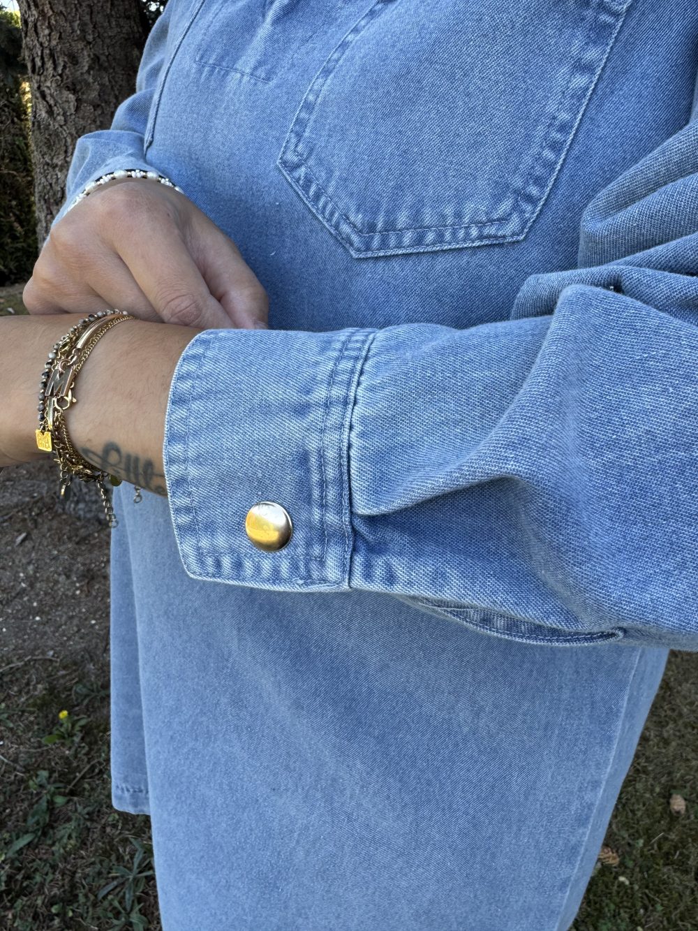 Robe en jeans Ophélie – Image 3