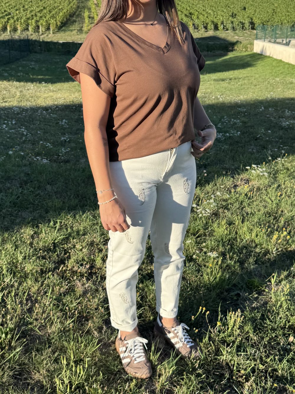 Jeans brodé Cashmere – Image 3