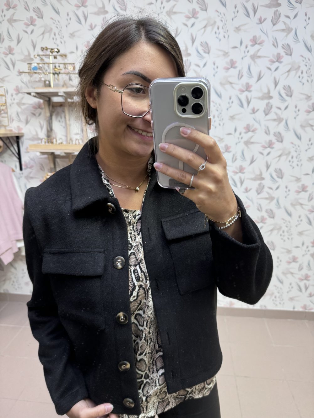 Veste pailletée Enya