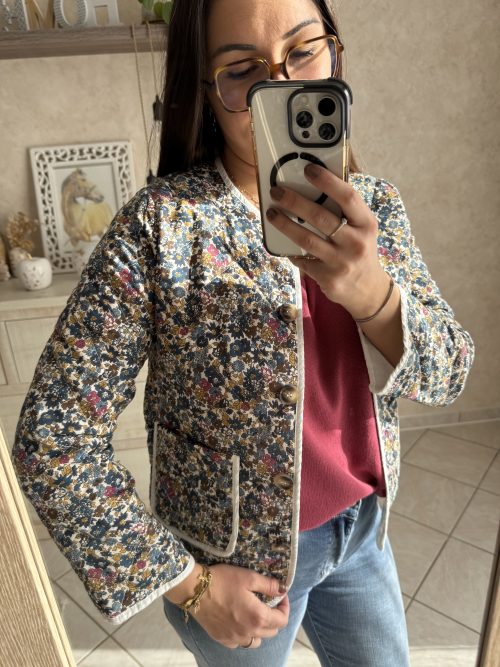 Veste imprimé liberty