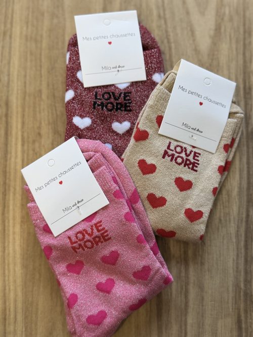 Chaussettes Love More