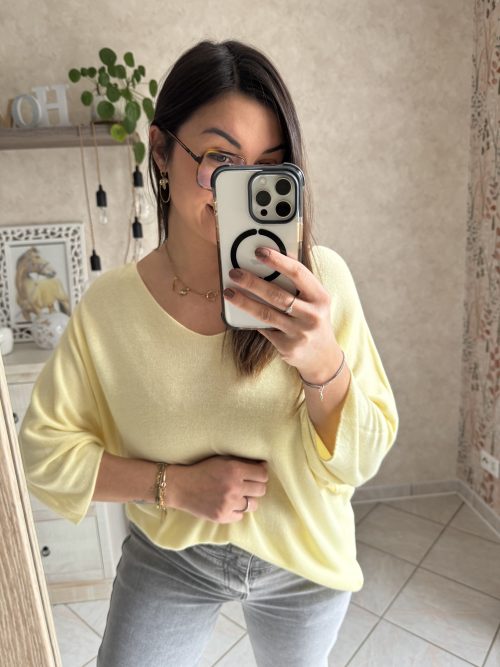 Pull Romy jaune