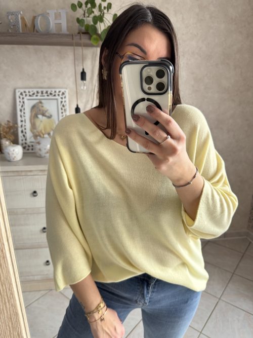 Pull Romy jaune