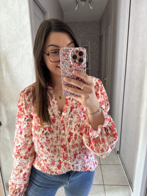 Chemisier Love flowers